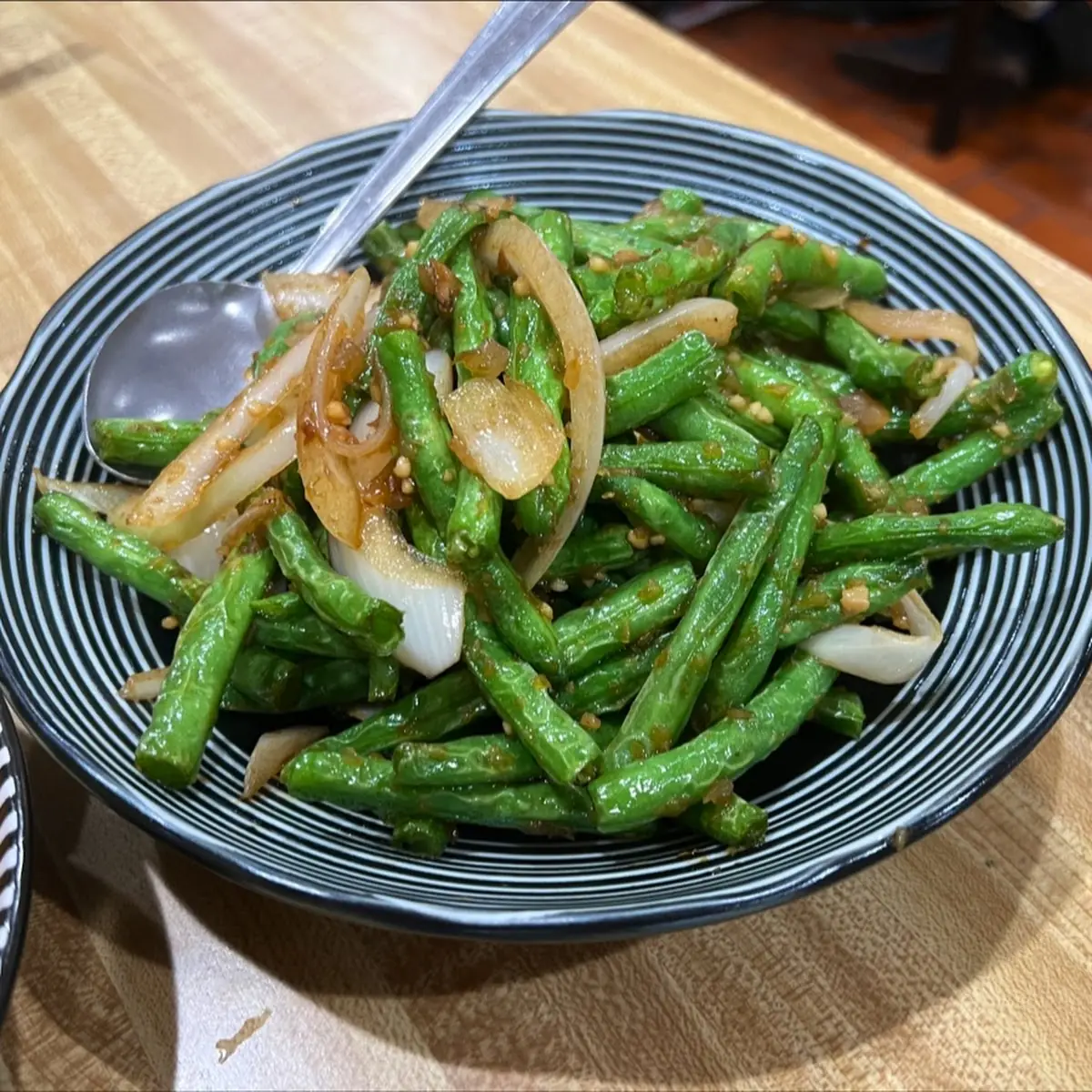 乾扁四季豆 素 braised string bean